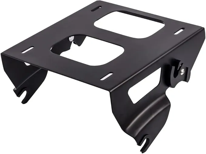 Detachable Solo Tour Pak Pack Mounting Luggage Rack Fit Harley Touring Electra Glide Road King Street Glide Road Glide CVO 2014-2022 (Black)