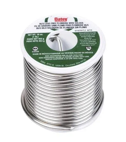 Oatey Lead Free Plumbing Solder