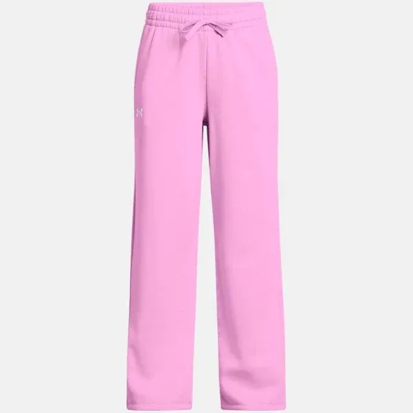 Under Armour Girls' Rival Fleece Straight Leg Pants