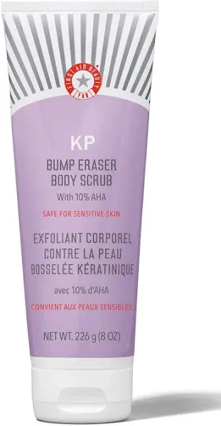 First Aid Beauty KP Bump Eraser Body Scrub with 10% AHA