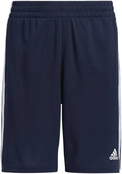 Adidas - Boys 3-Stripe Mesh Shorts