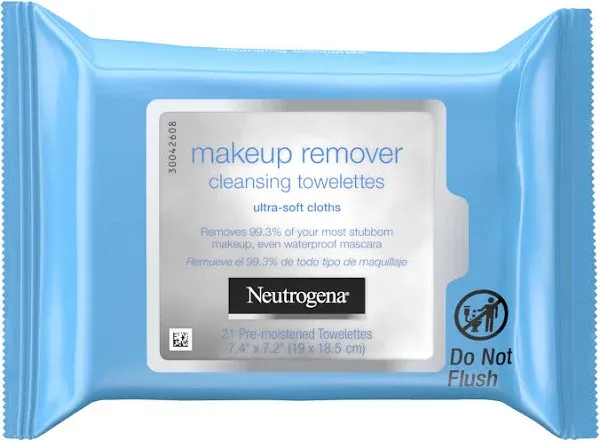 NEW NWB Neutrogena Makeup Remover Wipes 125 count