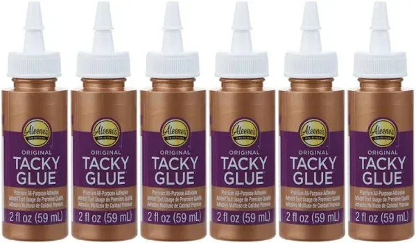 Aleene's Original Tacky Glue 2 fl. oz. 6-Pack