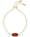 Kendra Scott: Elaina Bracelet Gold / Clear Berry