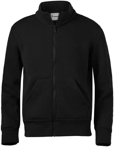 Soffe Men's 9310M Full Zip Mock Neck Sweatshirt