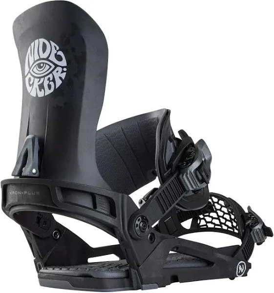 Nidecker Kaon-Plus Men's Snowboard Bindings Black M