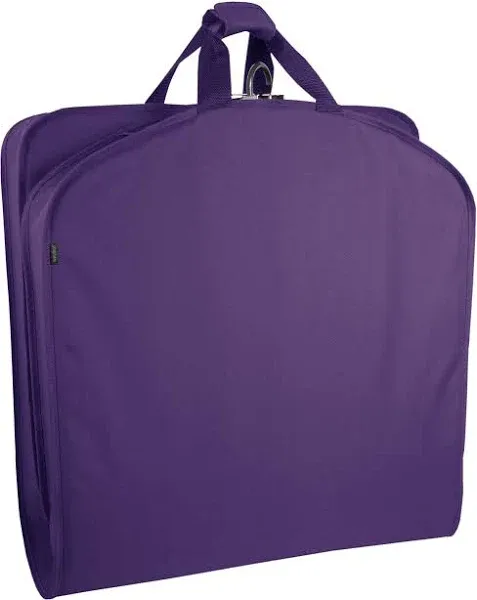 WallyBags 40” Deluxe Travel Garment Bag Purple