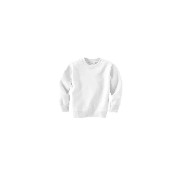 Rabbit Skins 3317 Toddler Cotton/Polyest<wbr/>er Crew Neck Fleece Pullover Sweatshirt