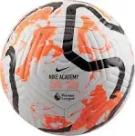 Premier League Academy Football 2023/24 (Size 5, White/Orange)