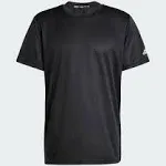 Adidas Men's Clima Tech T-Shirt, Black/White / M