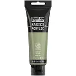 Liquitex Basics Acrylic Paint Green Gray 4 oz