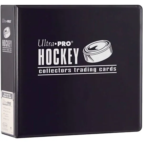 Ultra Pro 3" Black Hockey Album