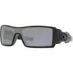 Oakley Oil Rig 9081 Sunglasses 26-203 - Polished Black - Black Iridium Polarized