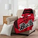 NBA Chicago Bulls 46" x 60" Microfiber Throw Blanket