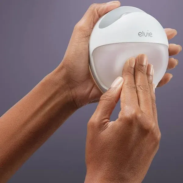 Elvie Curve Wearable Silicone Breast Pump - White