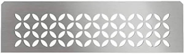 Schluter SHELF-N Brushed Stainless Steel Floral Niche Shelf