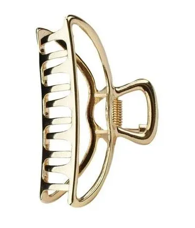 Kitsch - Open Shape Claw Clip - Gold