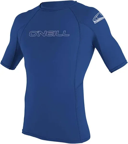 O'Neill Basic Skins 50+ S/S Rash Guard Dusty Blue / L