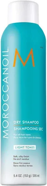 Moroccanoil Dry Shampoo Light Tones 5.4 oz, ( Pack of 3 ) ~ Authentic  ~ NEW