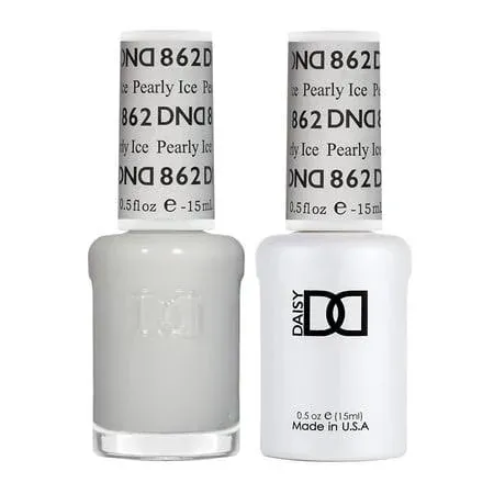 DND Pearly Ice Nail Gel & Lacquer Polish Duo