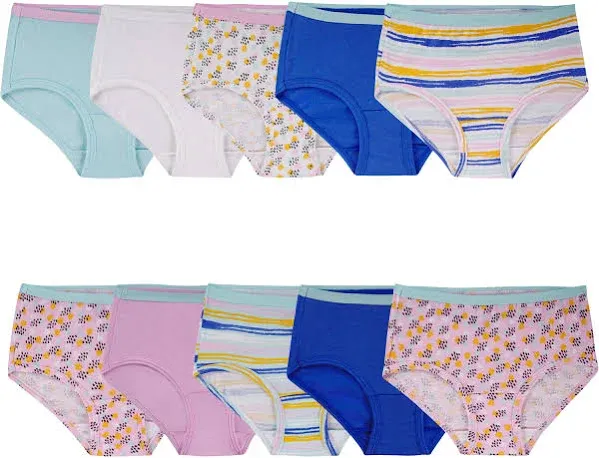 Fruit of the Loom Girls' Cotton Brief Underwear