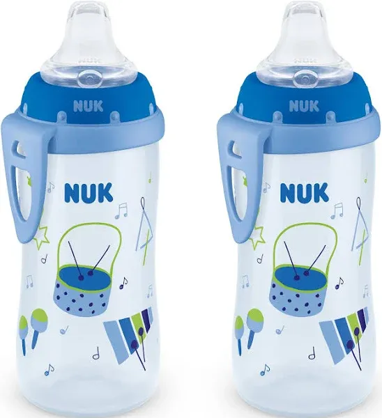 NUK Active Sippy Cup Set 10 oz 12 Months Timeless Collection