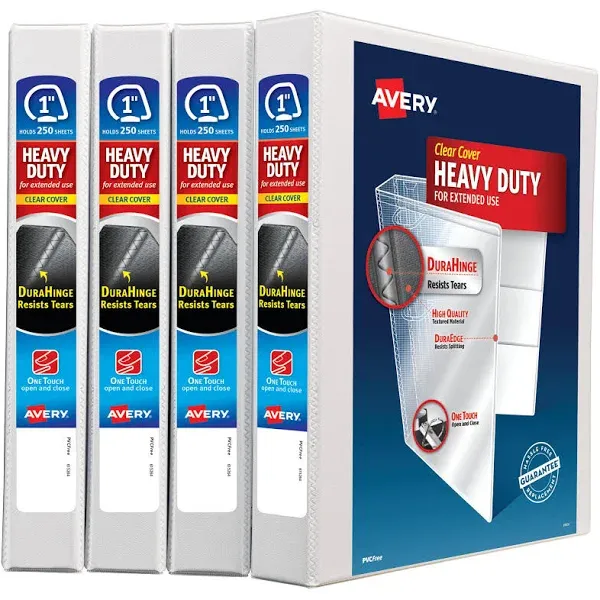 Avery Heavy-Duty View Binder 3  One Touch 24341277