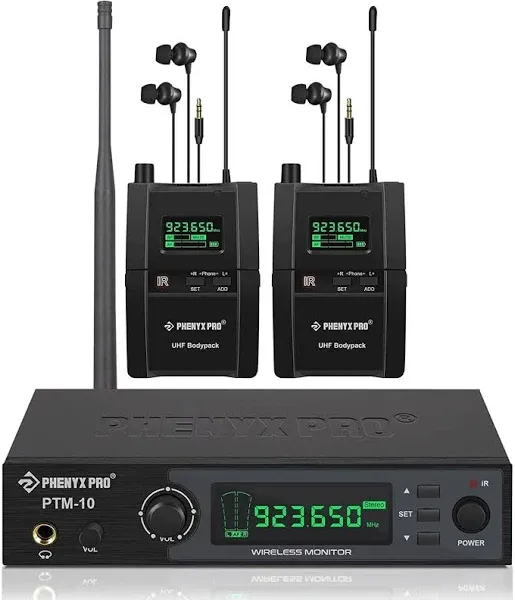 Phenyx Pro Wireless In Ear Monitor System