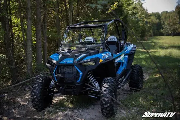 SuperATV Polaris RZR XP 1000 Scratch Resistant Flip Windshield