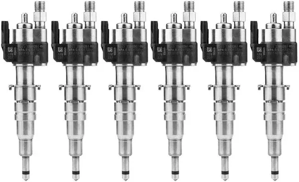 6-Piece Fuel Injector Set for BMW 135i 335i 535i 650i 740i 750i X6