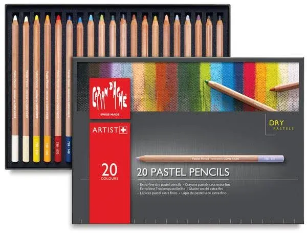 Caran D'ache Set of 40 Pastel Pencils (788.340)