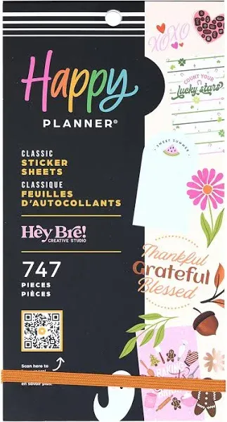 Happy Planner Seasons of Joy Value Pack Stickers