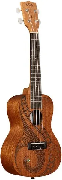 Kala, 4-String Ukulele, Right, Natural, Concert (KA-COURAGE-C_W/BAG)