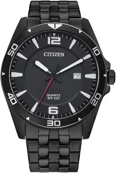 Citizen Men's Quartz Watch Black Dial BI5055-51E