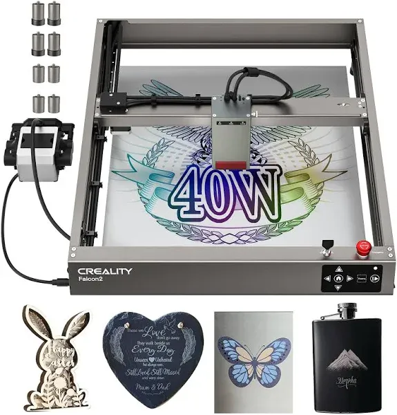 Creality Falcon2 Laser Engraver, 40W Output Laser Engraving Cutter for DIY-NEW