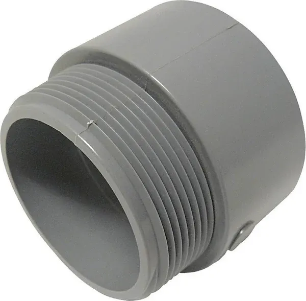 Cantex PVC Male Terminal Adapter