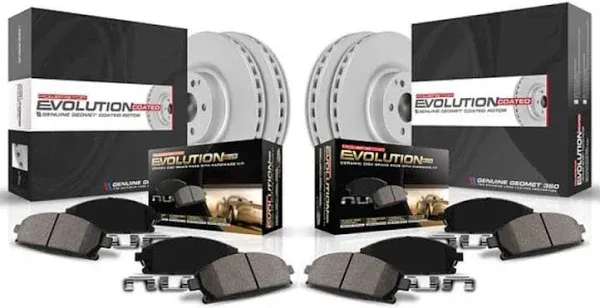 Power Stop Z17 Evolution Front and Rear Brake Kit