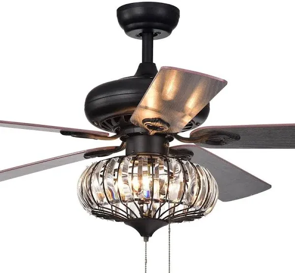 Warehouse of Tiffany Chrysaor Crystal Ceiling Fan