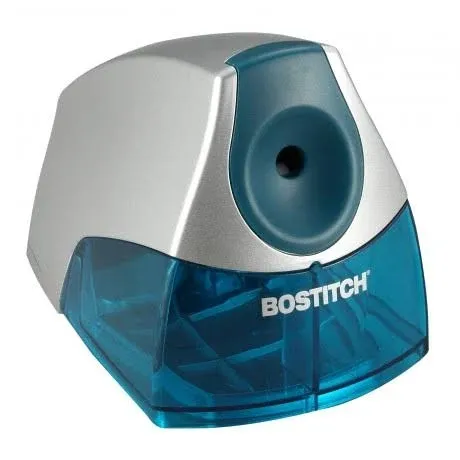 Bostitch Personal Electric Pencil Sharpener - Blue NIB