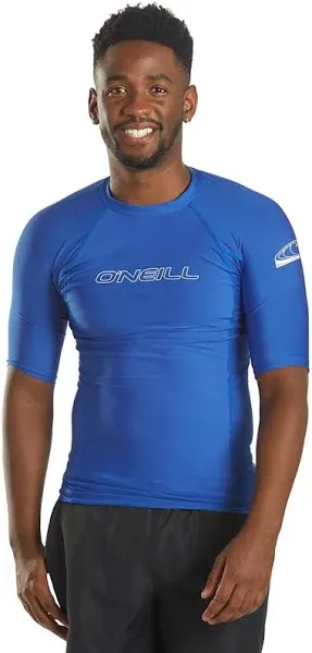 O'Neill Men's s Basic Skins Short Sleeve Rash Guard