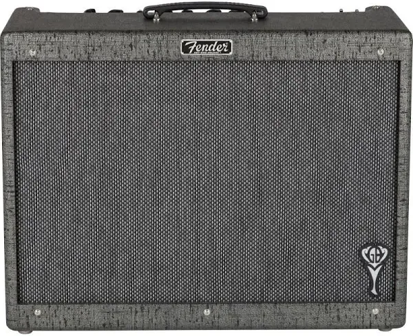 Fender George Benson Hot Rod Deluxe 40-Watt 1x12-Inch Combo Guitar Amplifier, with Amperstand Guitar Cradle