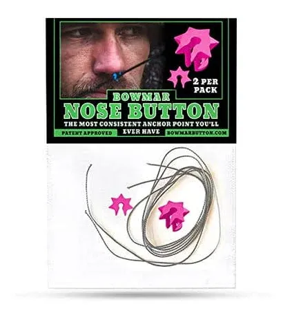 Bowmar Archery Nose Button 2-Pack