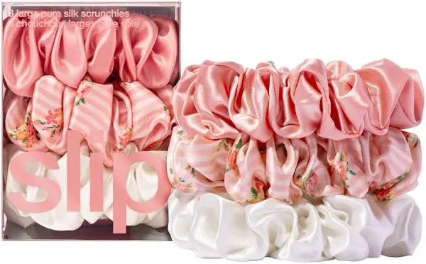 SLIP Pure Silk Scrunchies Large » buy online | NICHE BEAUTY