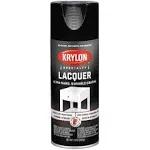 Krylon - K07030777 - 12 oz. Black Spray Lacquer