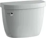 Kohler K-4369-95 Cimarron 1.28 GPF Toilet Tank, Ice Grey