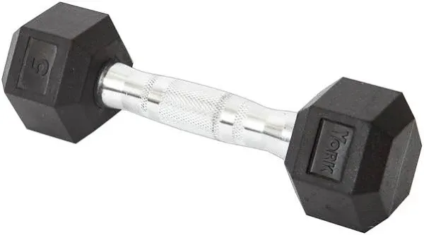 Cap Barbell 30 lb Coated Hex Dumbbell Weight, New Edition