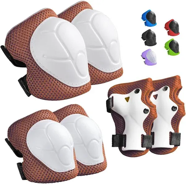 Kids Protective Gear Set Knee Pads for Kids 3-14 Years Toddler Knee and Elbow Pa