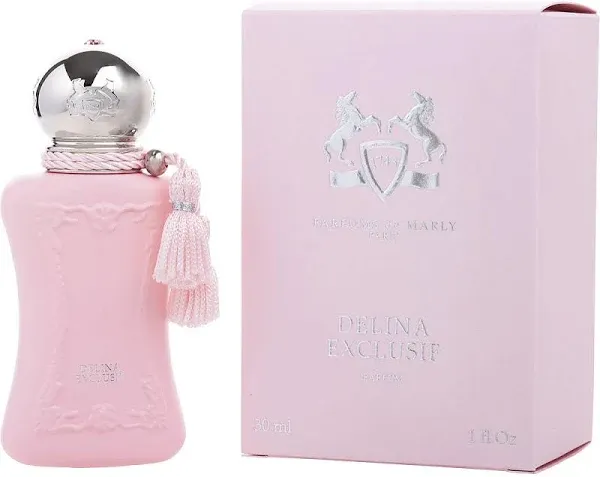 Parfums De Marly\xa0Delina Perfume For Women Eau De Parfum Spray 2.5 oz / Gift Set 2.5 oz /  Body Cream 7.05 oz / Hair Spray 2.5 oz Edp