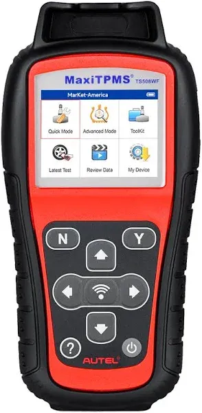 Autel MaxiTPMS TS508WF TPMS Tool Relearn/Activate All Sensors, TPMS Scan Tool Read/Clear DTCs, TPMS Reset Upgraded of TS508 TS408