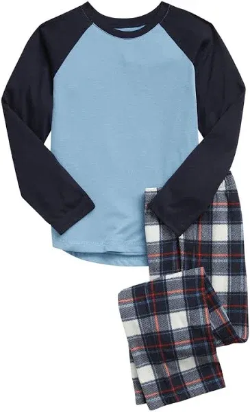 GAP Boys' Flannel Pajama Set